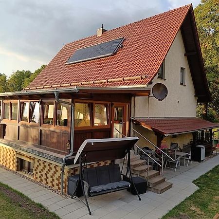 Ferienwohnung Bamberger Mit Wintergarten Schmalkalden Exterior foto